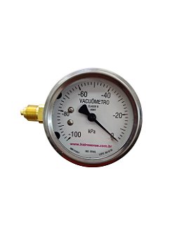 Vacuômetro Analógico ( 0 a 100 KPA)