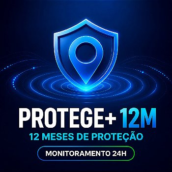 Plano Protege+ 12M Proteção e monitoramento por 12 meses para cada TAG Simples GPS ⚠️ Exclusivo para quem já possui uma TAG Simples GPS