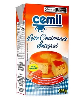 LEITE CONDENSADO INTEGRAL 395G CEMIL