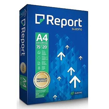 PAPEL A4 REPORT PREMIUM 210X297MM SUZANO C/500UN