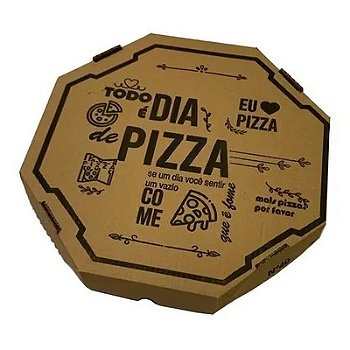 CAIXA TODO DIA PIZZA N 35 PARDA C/25UN