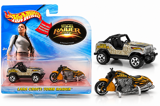 Hot Wheels Action Pack - Lara Croft Tomb Raider 1:64