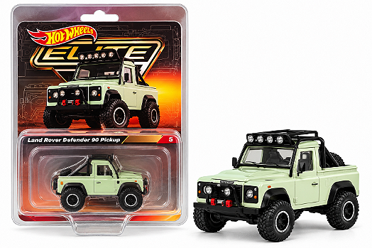 Hot Wheels Elite 64 - Land Rover Defender 90 Pickup