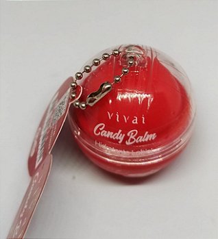 Candy Balm Hidratante Labial Vermelho