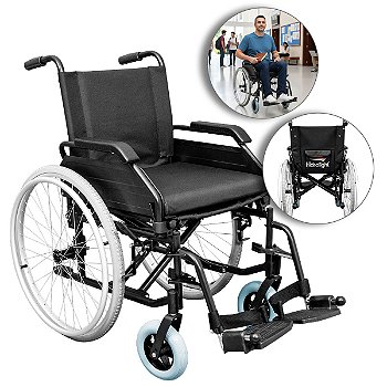 Cadeira De Rodas Standard Até 125Kg - Hidrolight