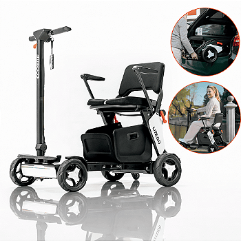 Scooter Elétrica Branca Lite Go Power Lite