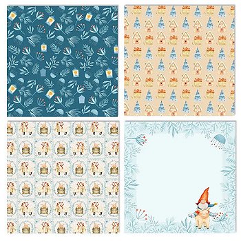 Decorative Paper Winter Elf