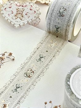 Washi Tape Teddy Bear Dreams Die Cut - Leela Journal