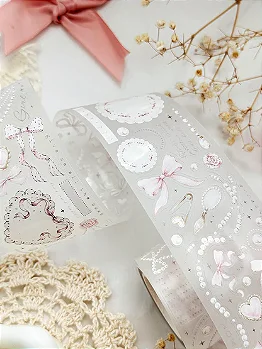 Pet Tape: Bows & Pearls - Leela Journal