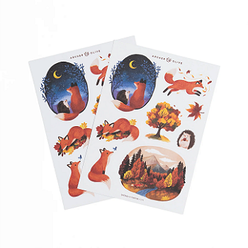 Stickers: Forest Foxes - Archer & Olive