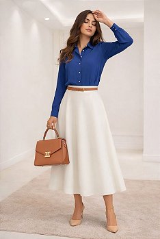 Camisa Feminina Azul
