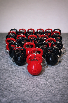 Chaveiro Kettlebell Personalizado 3D