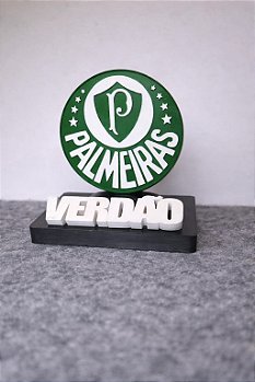 Escudo Palmeiras 3D para Decoração e Festas