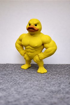 Pato Musculoso Decorativo 3D