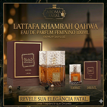 Lattafa Khamrah Qahwa Feminino 100ml