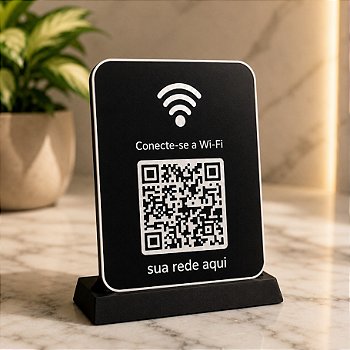 Placa PIX / QR Code Personalizada