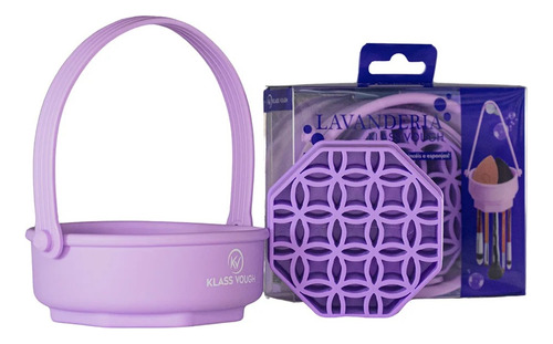 Limpador De Pincéis Em Silicone Com Suporte - Klass Vough
