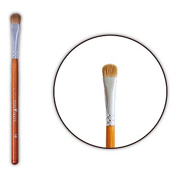 Pincel Brown Line 16 Língua De Gato Para Sombra Klass Vough