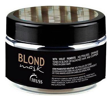 Truss Blond Mask Máscara Cabelos Loiros Ou Grisalhos