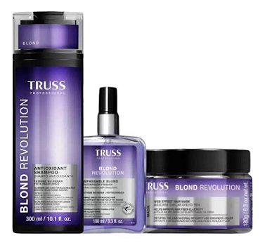 Truss Blond Revolution Kit Completo 3 Produtos