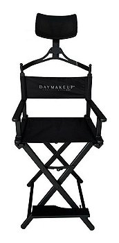 Cadeira  Daymakeup Dobravel Portatil Maquiagem Diretor Maquiador