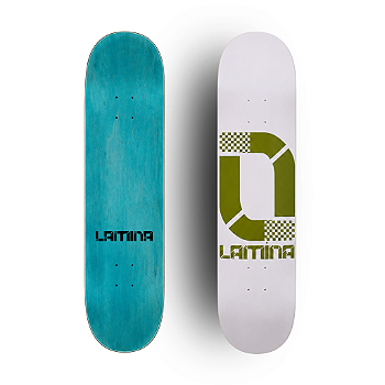 Shape NuGrid Branco Maple Canadense | Lâmina SkateBoards