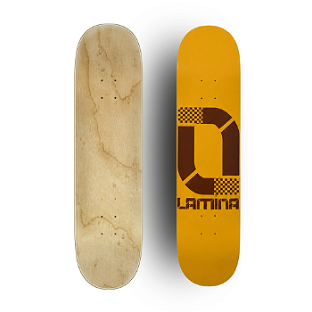 Shape NuGrid Amarelo Maple Canadense | Lâmina SkateBoards