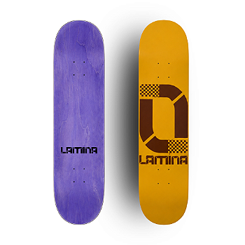 Shape NuGrid Amarelo Maple Canadense | Lâmina SkateBoards
