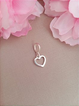Berloque Coração Prata 925