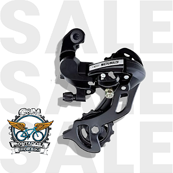 Câmbio traseiro sunrun 7v com parafuso