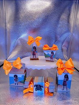 Kit Festas Personalizados Moana para Festas Infantis