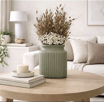 Vaso Decorativo de Mesa 15cm - Coleção Artefato