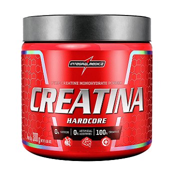 Creatina Hardcore 300g - Integral Médica