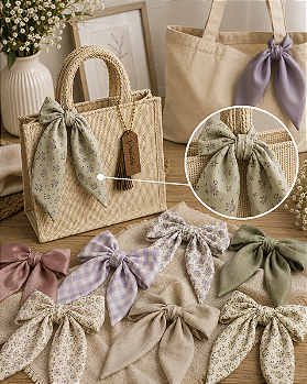 Lenço Personalizado Decorativo Para Bolsas e Utilitários