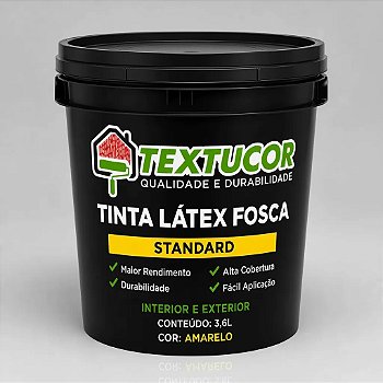 Tinta Acrílica Látex Fosca Standard 3,6l Uso Interno E Externo