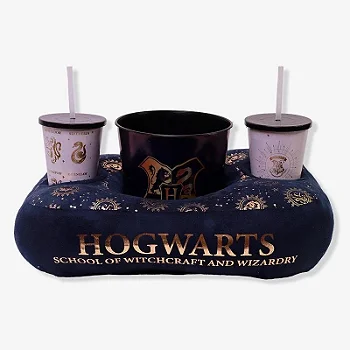 Kit Almofada Pipoca - Casas Douradas Hogwards - Harry Potter