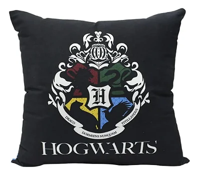 Almofada Casas Hogwarts - Harry Potter