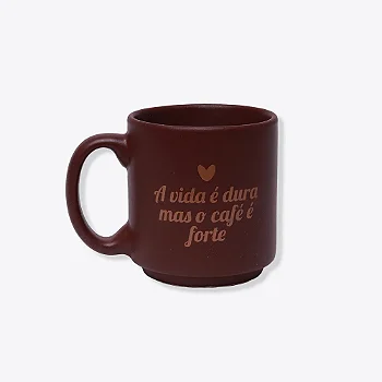 Caneca Mini Tina Café Forte