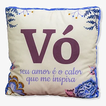 Almofada Bordados de Vó