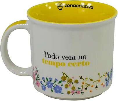 Caneca Tom Floral