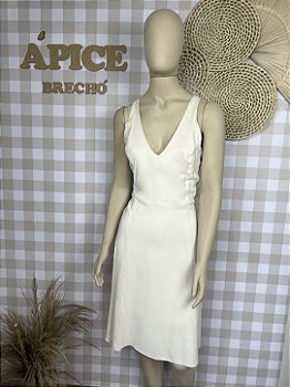 Vestido Iódice off white Tamanho 36
