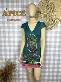 Vestido Antix Estampado Tamanho P