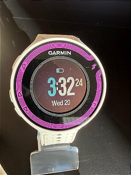 Relógio - Garmin Forerunner 220 - Branco/Lilas (USADO)