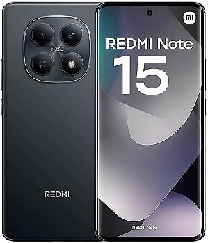 Xiaomi Redmi Note 15 Preto 8G RAM 256 ROM