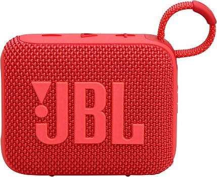 Caixa de som portátil Bluetooth JBL Go 4 Vermelha Original