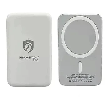 H'maston YD-19 Carregador portátil 5000mah magnético sem fio Powerbank 7.5w