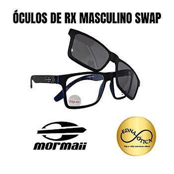Óculos RX Swap NG DUO masculino em Peruíbe