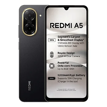 Xiaomi Redmi A5 4GB RAM 128GB Preto