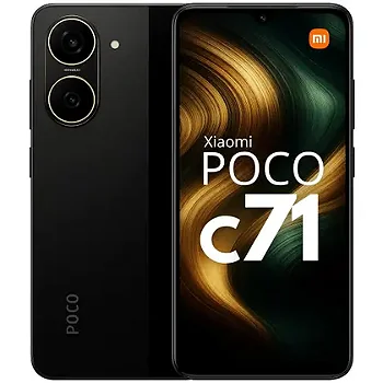 POCO C71 Preto 3GB RAM 64GB