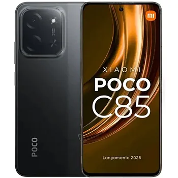 POCO C85 Xiaomi Preto 6GB 128GB